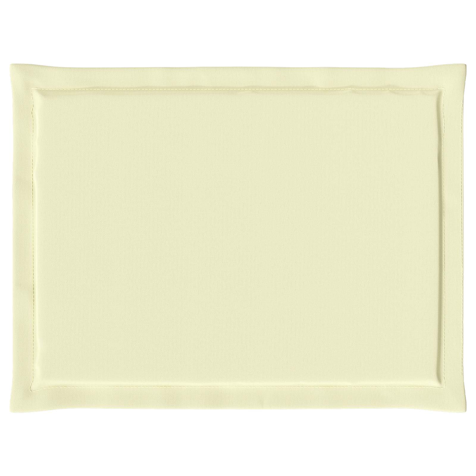 Jastučići za sjedenje 2 pcs Krema 47 x 36 x 2 cm Poliester