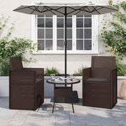 Jastučići za sjedenje 2 pcs Antracit 47 x 36 x 2 cm Poliester