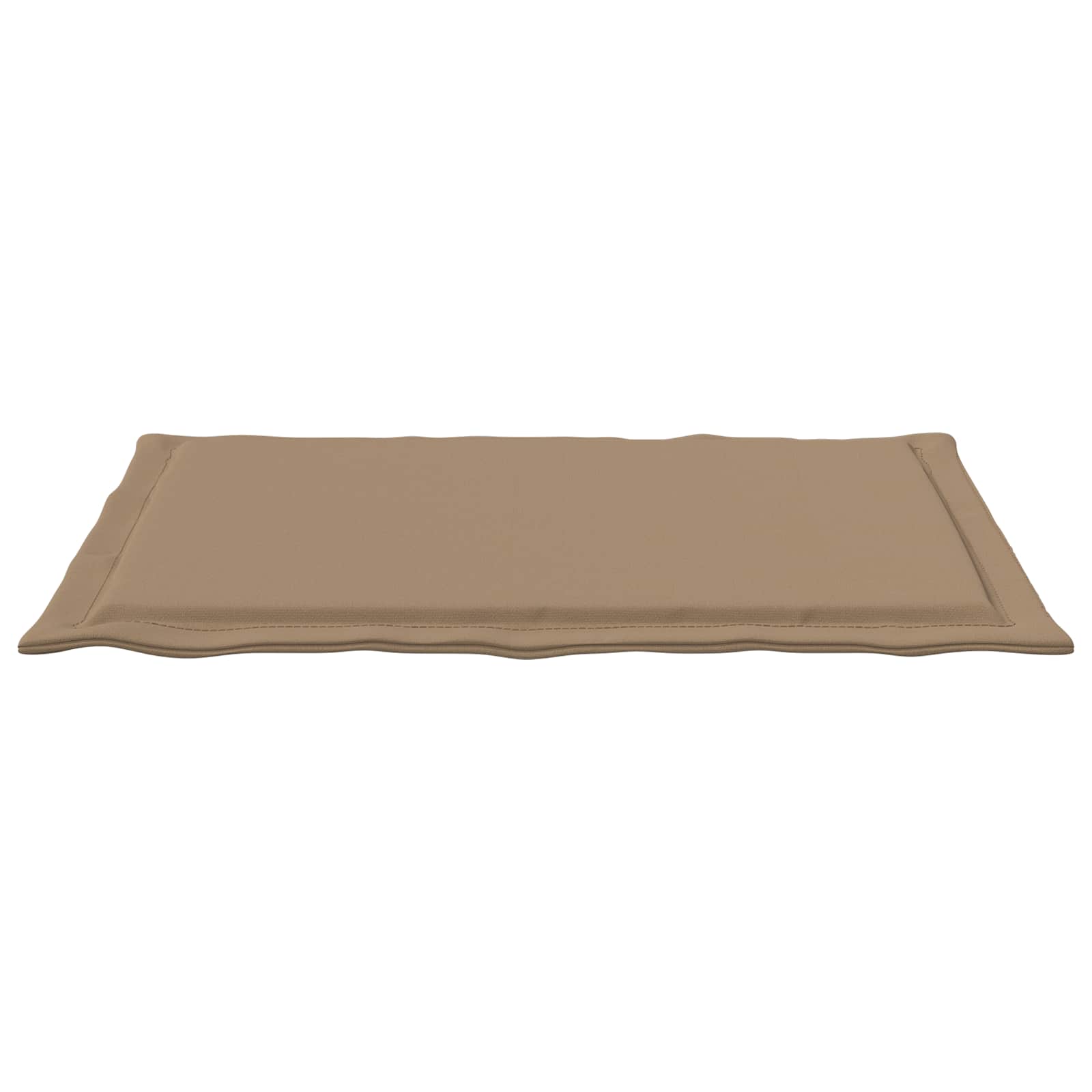 Jastučići za sjedenje 2 pcs Sivosmeđa 47 x 36 x 2 cm Poliester