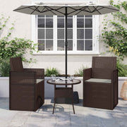 Jastučići za sjedenje 2 pcs Svjetlosiva 47 x 36 x 2 cm