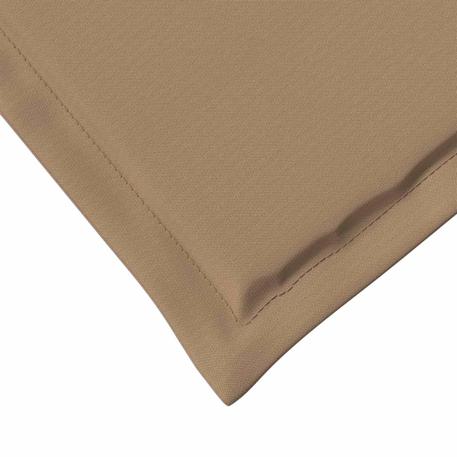 Jastučići za sjedenje 4 pcs Sivosmeđa 47 x 36 x 2 cm Poliester