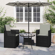 Jastučići za sjedenje i leđa 2 pcs Svjetlosiva 47 x 45 x 2 cm