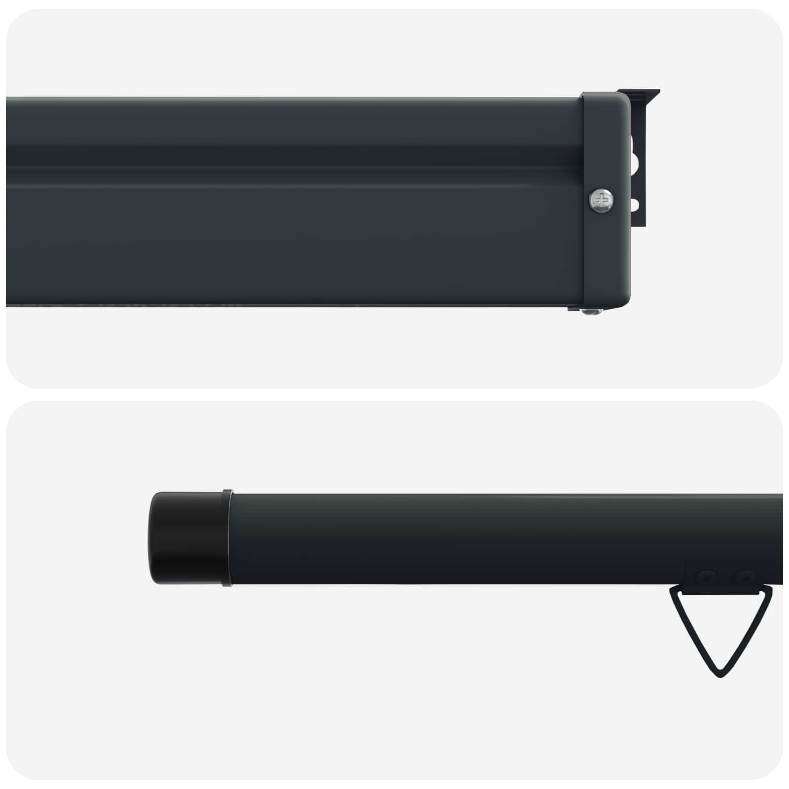 Balkonski bočni awning 80 x 250 cm