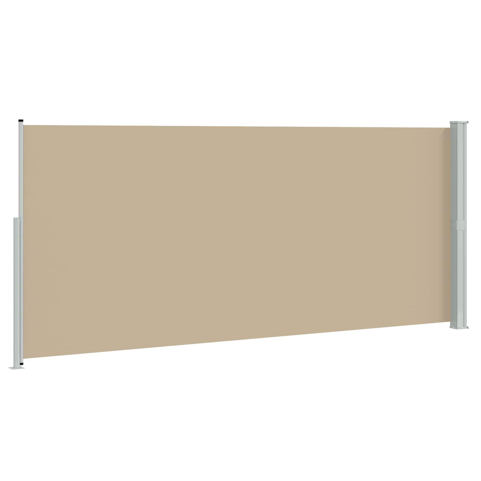 Retraktabilna bočna tende Bež 600 x 200 cm Poliester