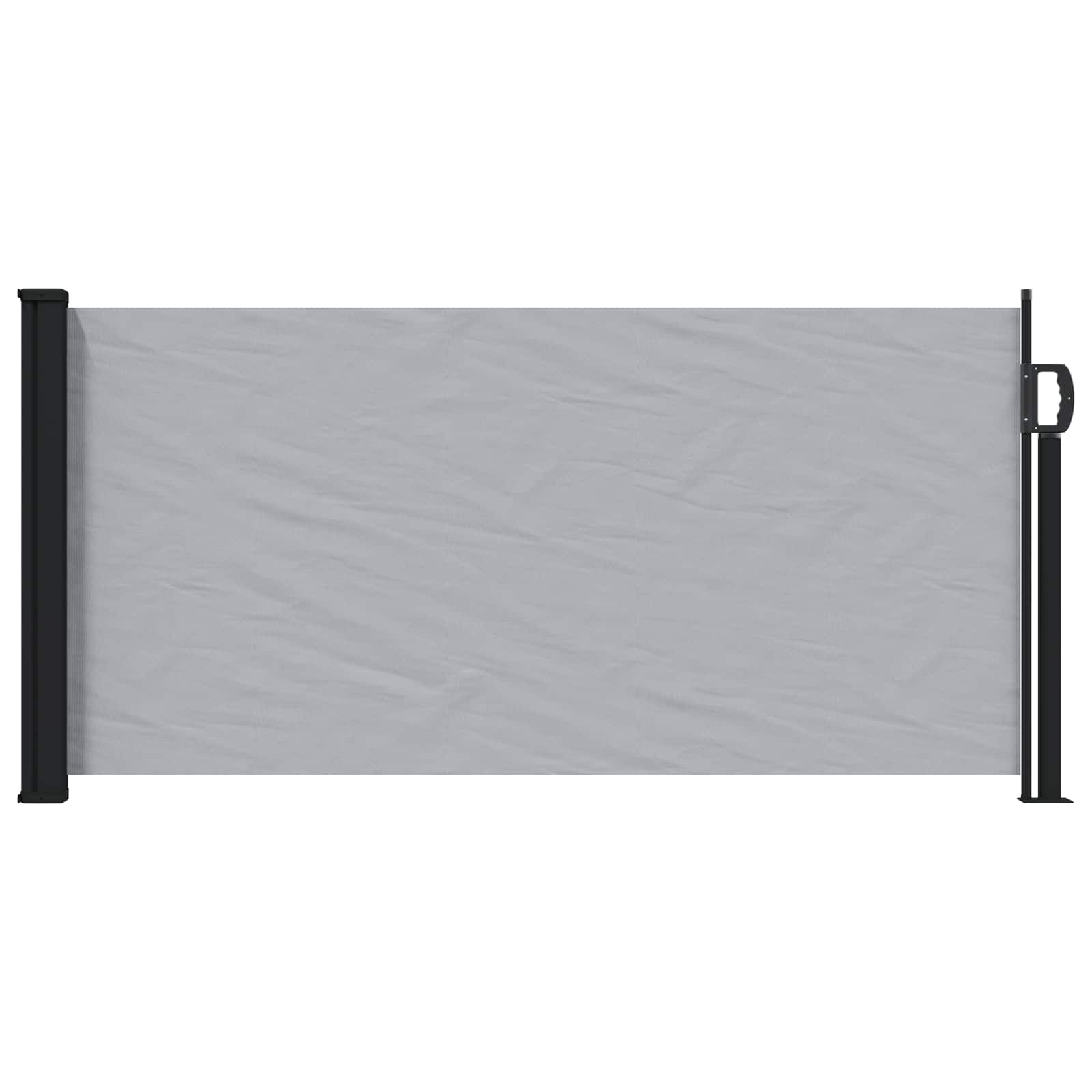 Retraktabilna bočna tende Siva 300 x 100 cm Poliester