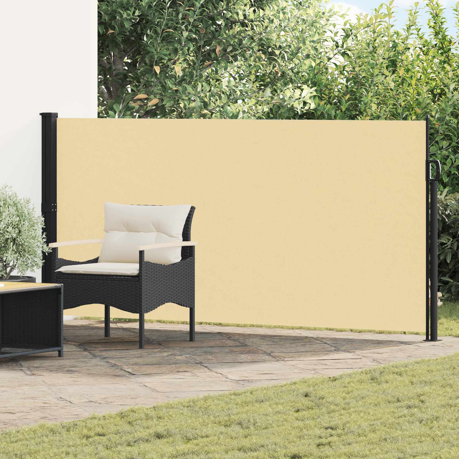 Retraktabilna bočna tende Pijesak 500 x 120 cm Poliester