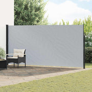 Retraktabilna bočna tende Siva 600 x 220 cm Poliester