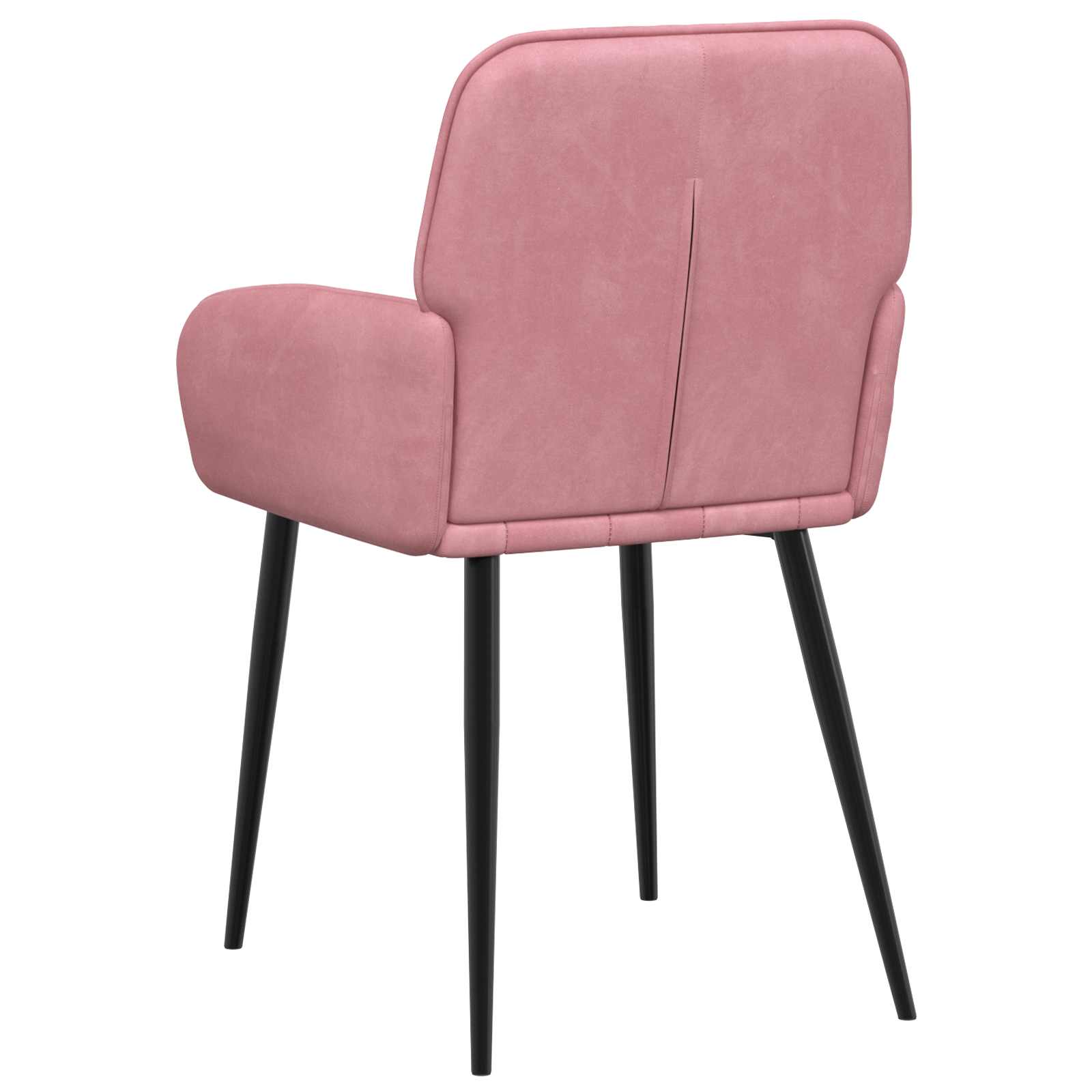 Trpezarijske stolice 6 pcs Baršun Ružičasta 57 x 50 x 85 cm