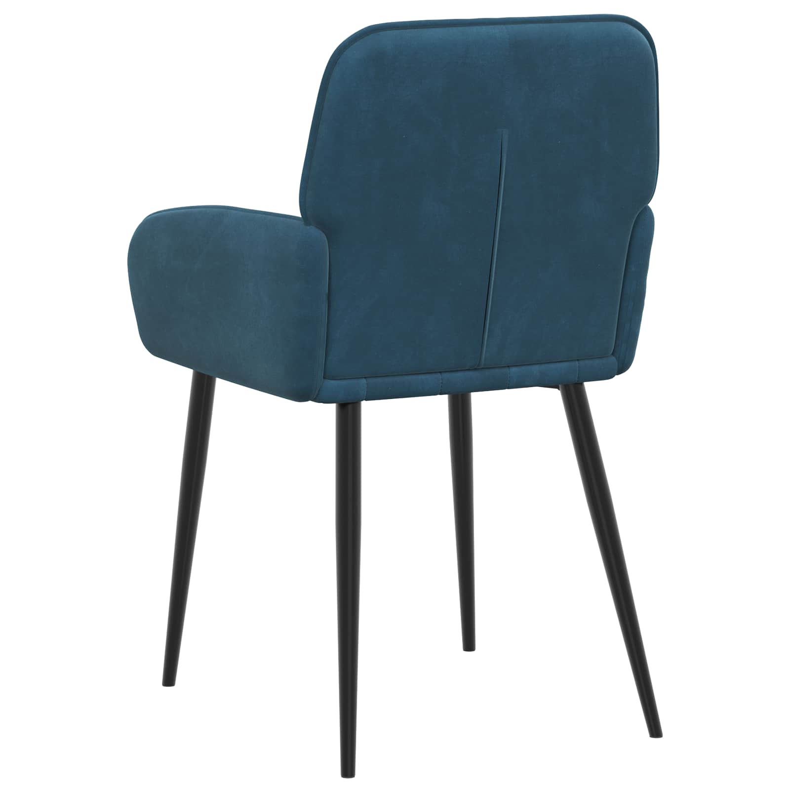 Trpezarijske stolice 6 pcs Baršun Plava 57 x 50 x 85 cm