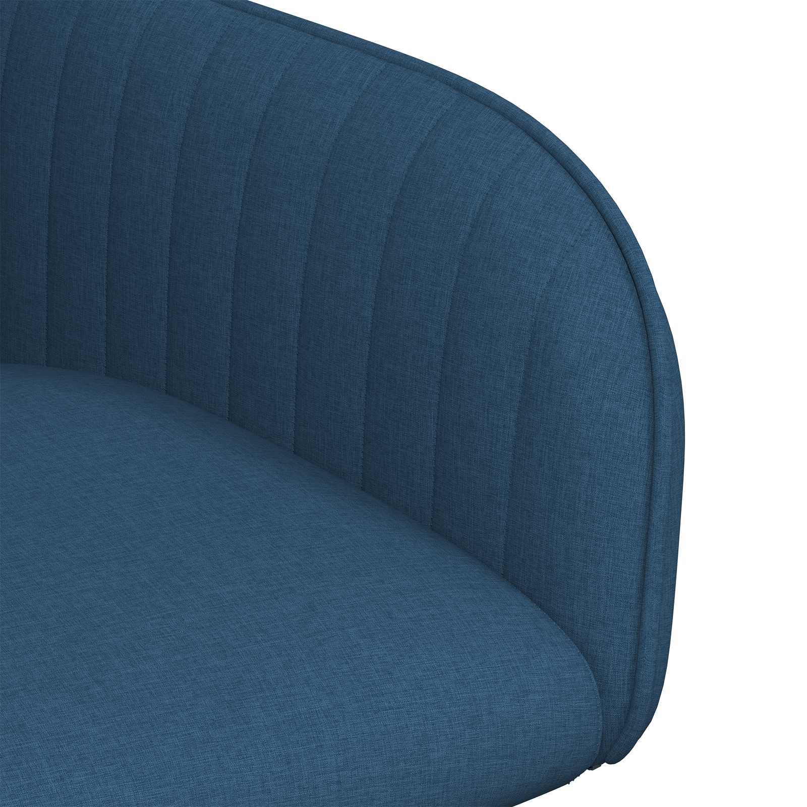 Trpezarijske stolice 4 pcs Tkanina Plava 56,5 x 50 x 87,5 cm