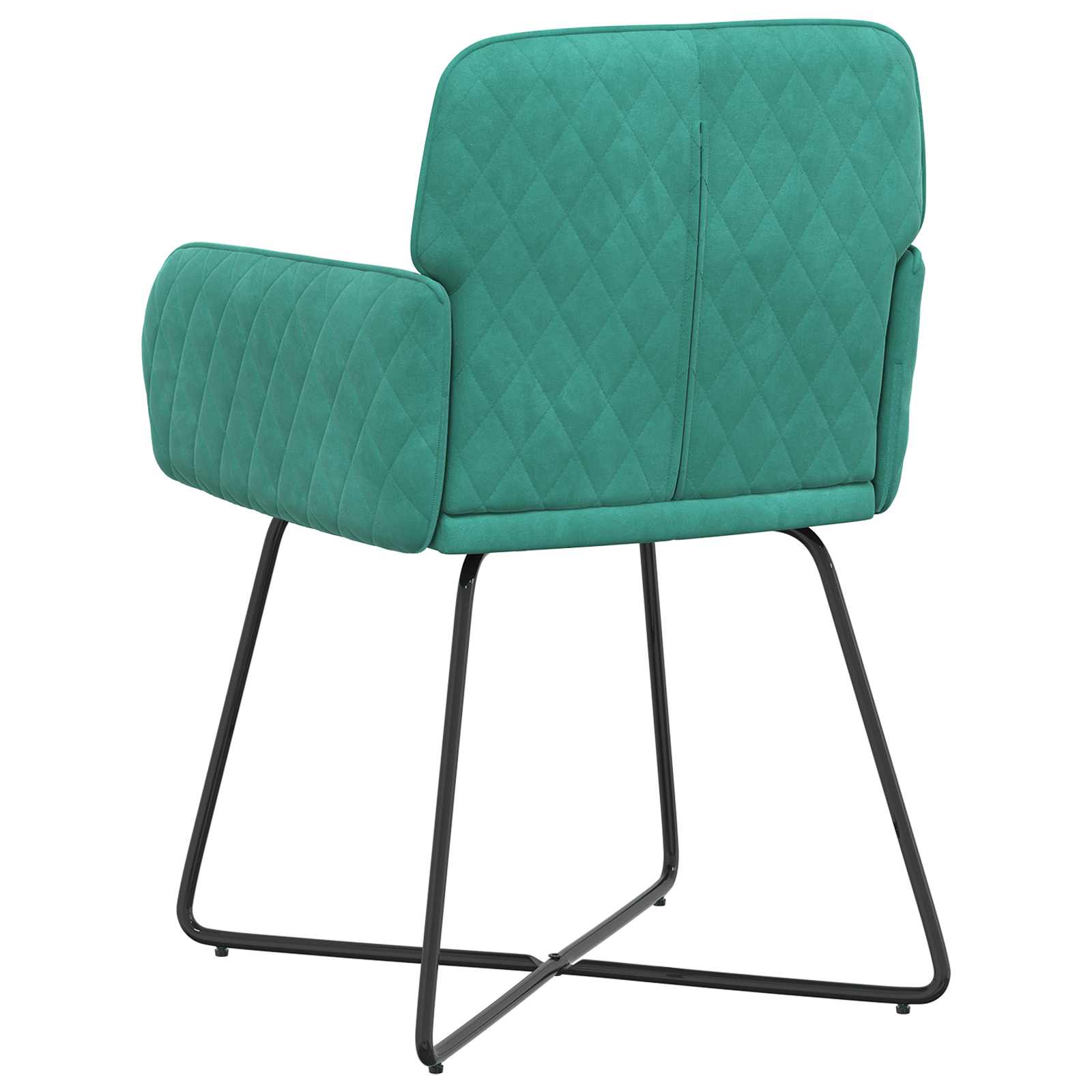 Trpezarijske stolice 4 pcs Baršun Tirkizna 59 x 56,5 x 86 cm
