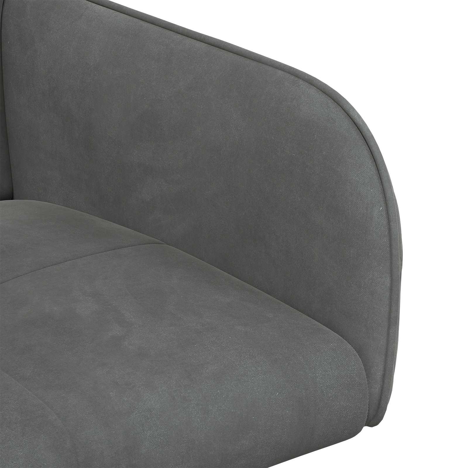 Trpezarijske stolice 6 pcs Baršun Tamnosiva 59 x 56,5 x 86 cm