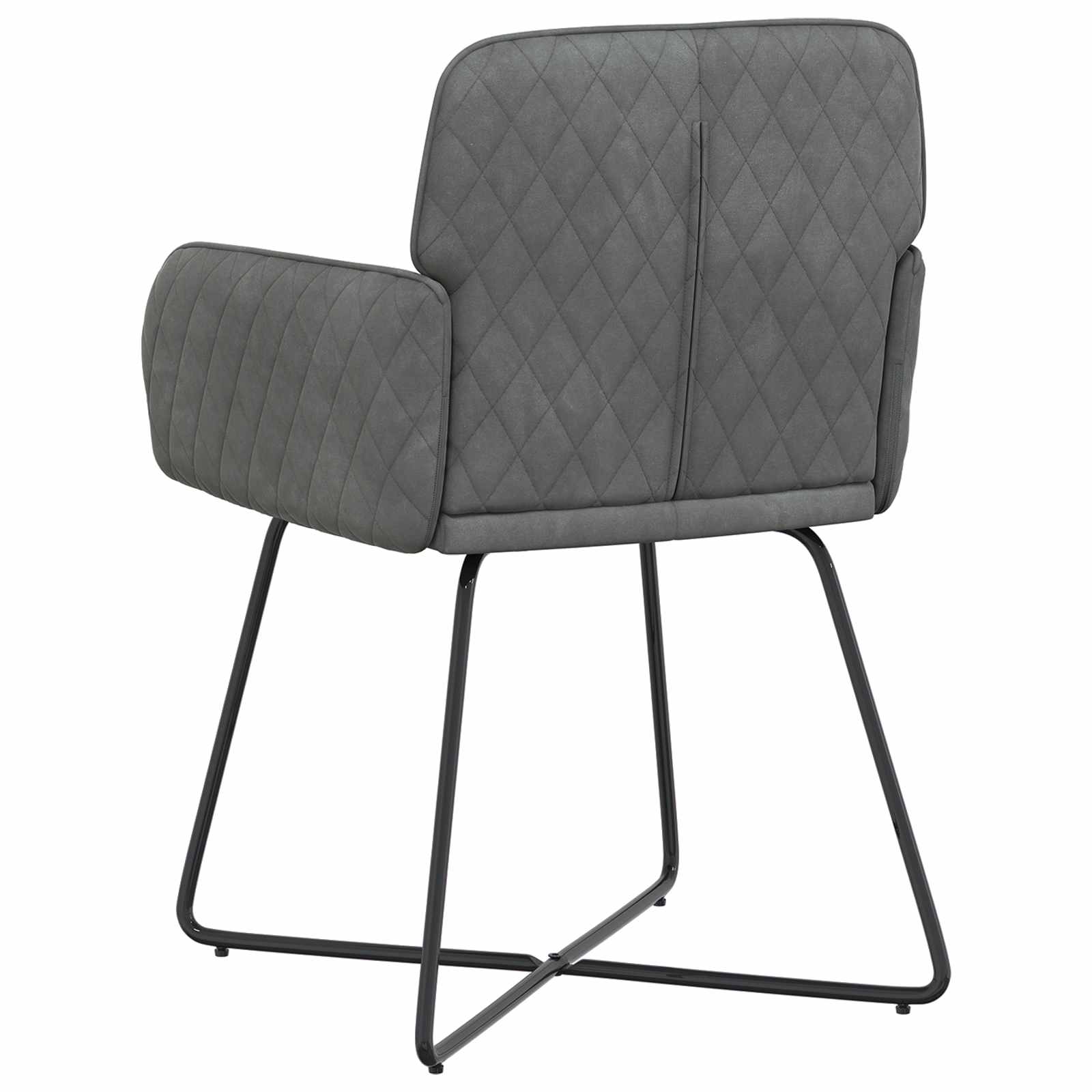 Trpezarijske stolice 6 pcs Baršun Tamnosiva 59 x 56,5 x 86 cm