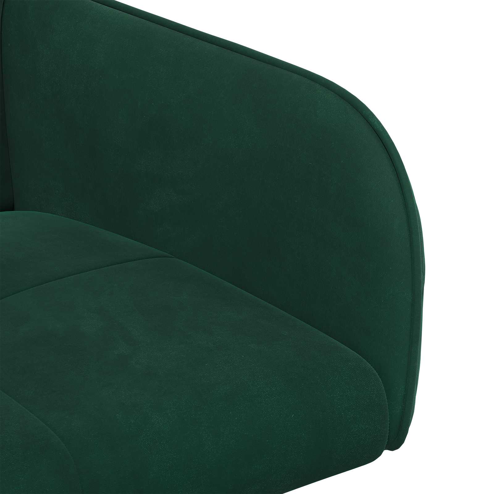 Trpezarijske stolice 6 pcs Baršun Tamnozelena 59 x 56,5 x 86 cm