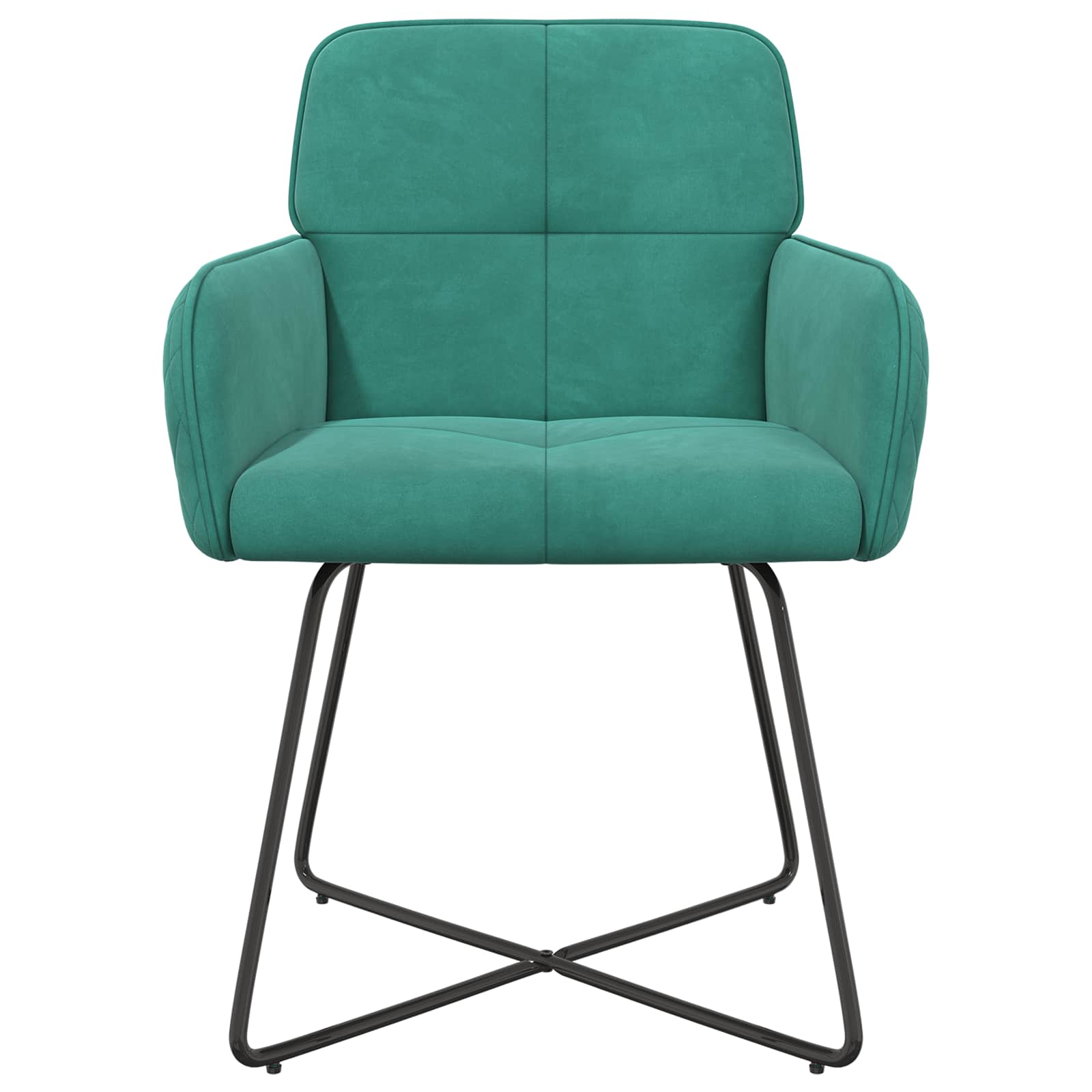 Trpezarijske stolice 6 pcs Baršun Tirkizna 59 x 56,5 x 86 cm