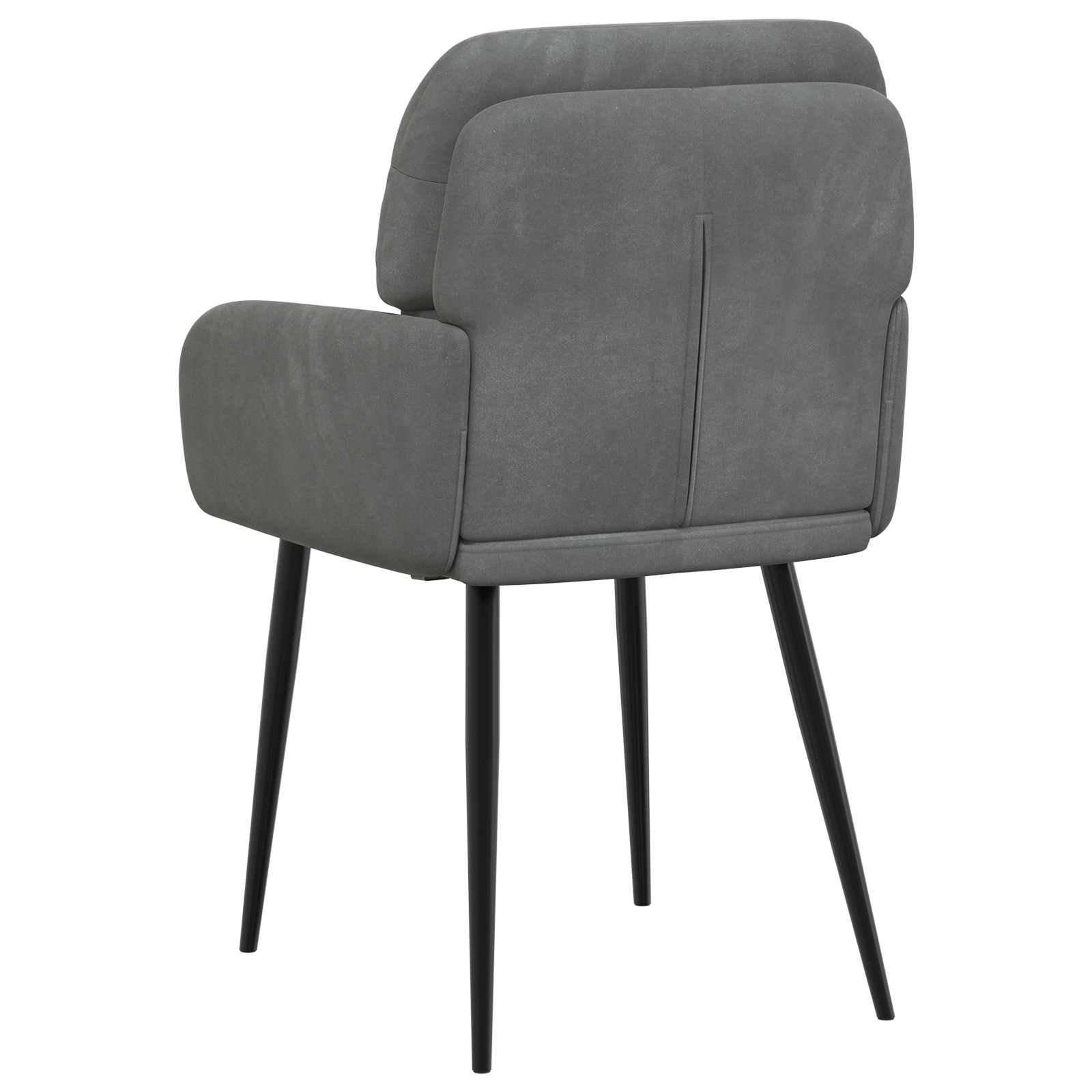Trpezarijske stolice 4 pcs Baršun Tamnosiva 59 x 59,5 x 90 cm