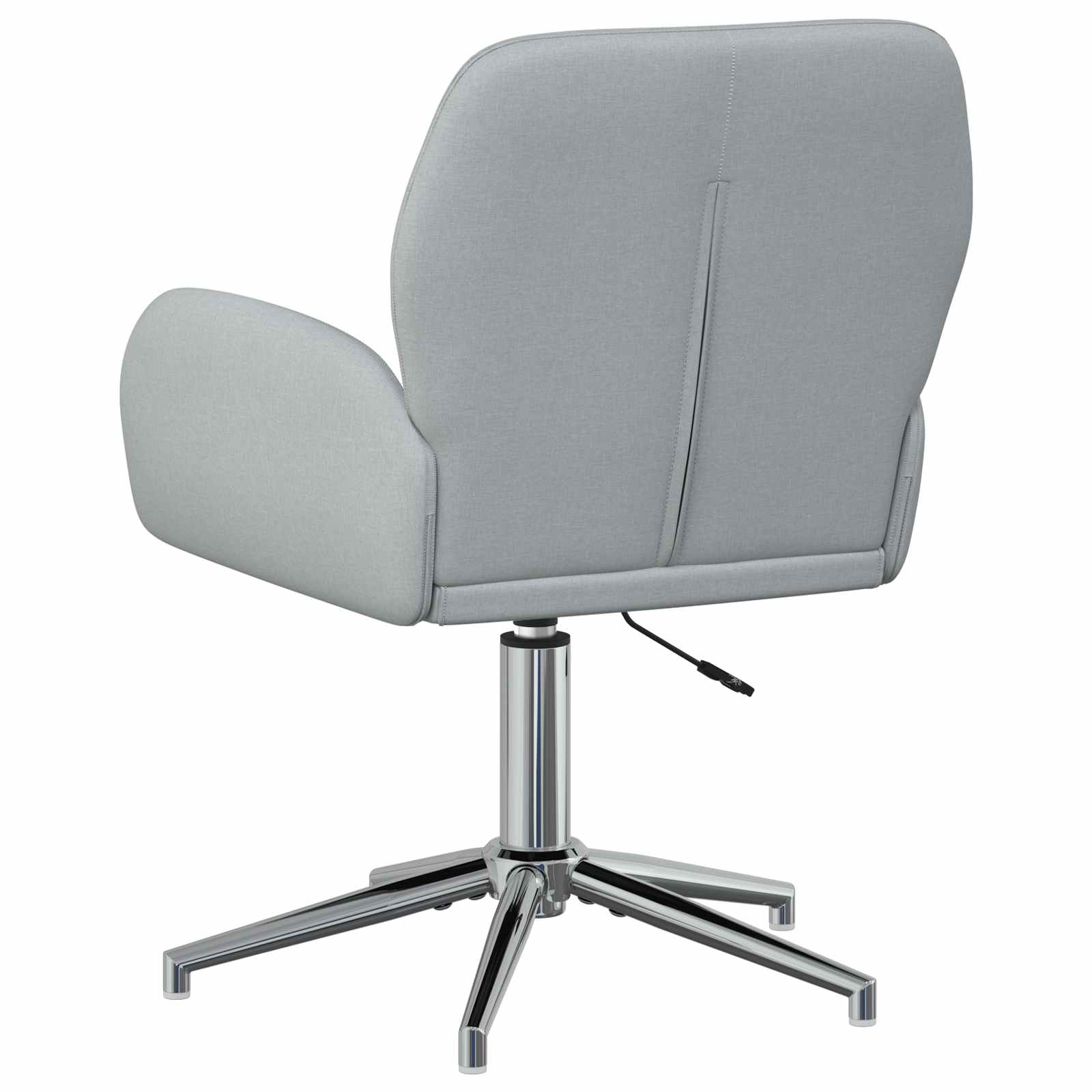 Okretne radne stolice 2 kom. 54 x 58 x 90 cm Svjetlosiva
