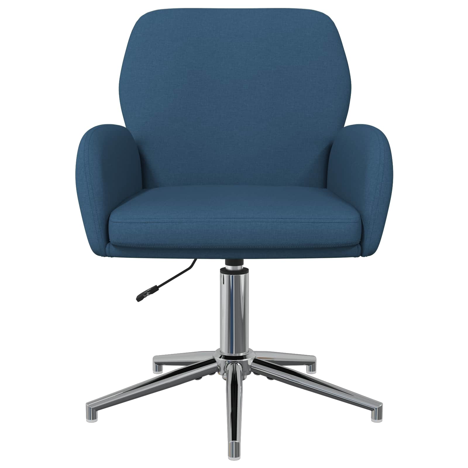 Okretne radne stolice 2 kom. 54 x 58 x 90 cm Plava Tkanina