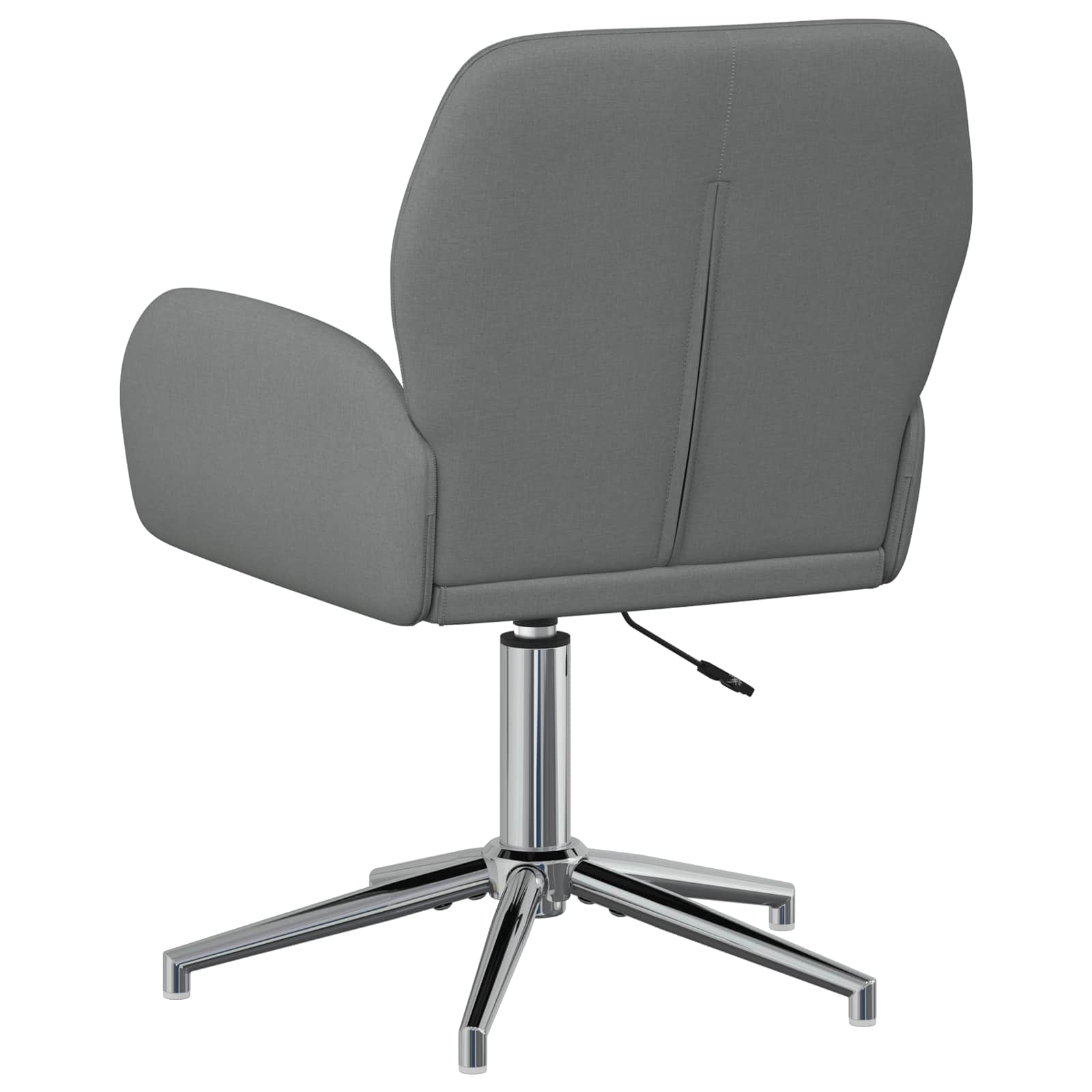 Okretne radne stolice 4 kom. 54 x 58 x 90 cm Tamnosiva Tkanina