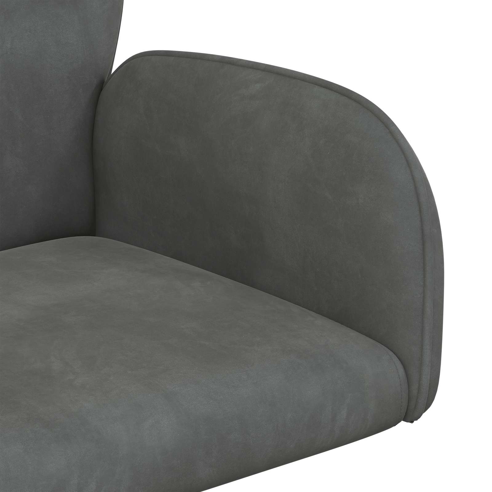 Okretne radne stolice 6 kom. 54 x 55 x 90 cm Tamnosiva Baršun