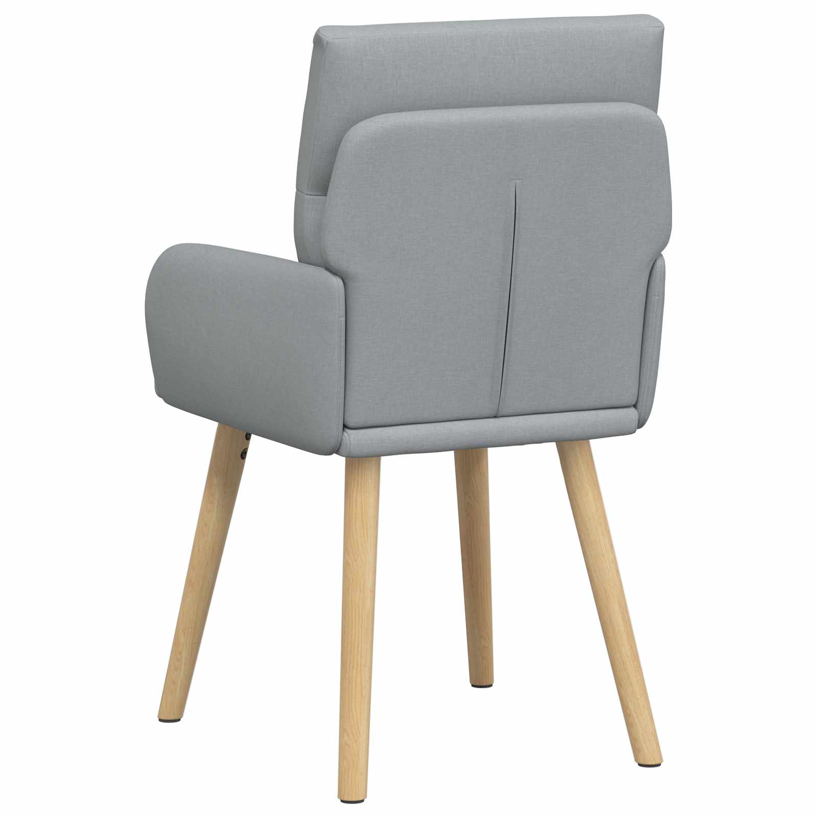 Trpezarijske stolice 4 pcs Tkanina Svjetlosiva 60 x 56 x 96 cm