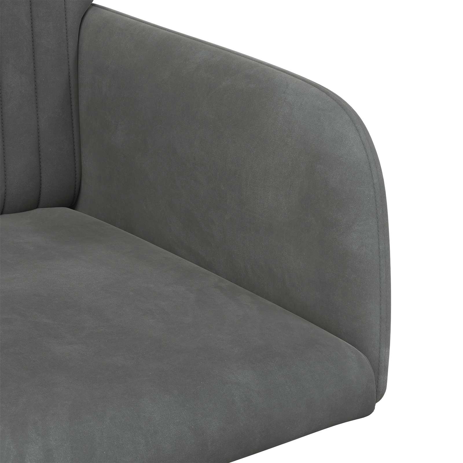 Trpezarijske stolice 4 pcs Baršun Tamnosiva 55 x 50 x 84 cm