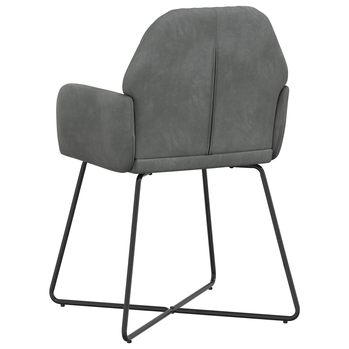 Trpezarijske stolice 6 pcs Baršun Tamnosiva 55 x 50 x 84 cm