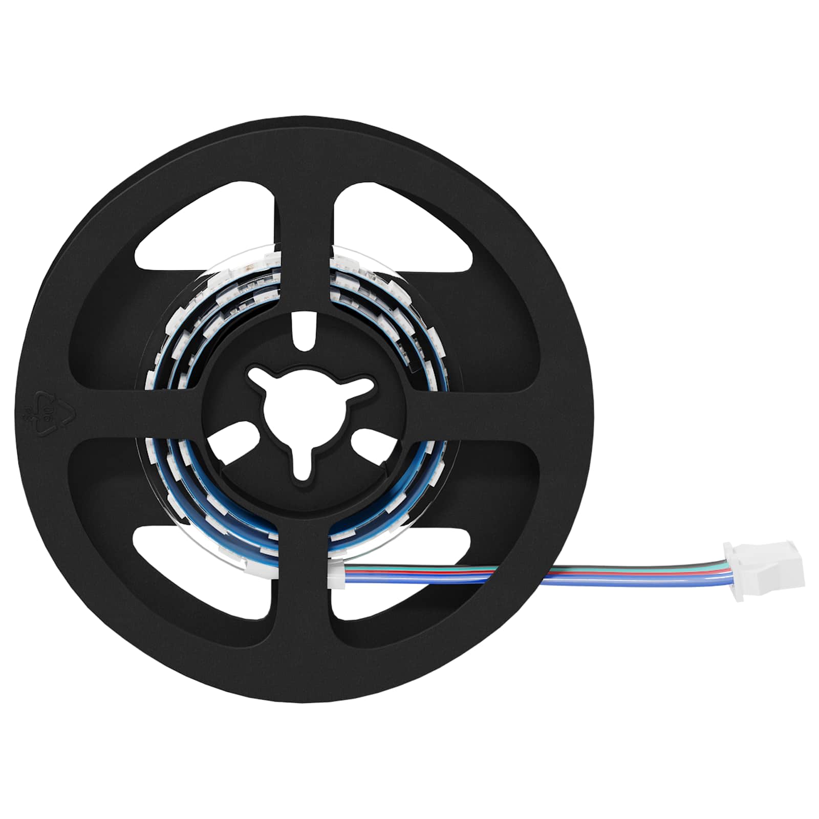 LED traka 2 pcs Crna i prozirna 350 mm Bakar i plastika