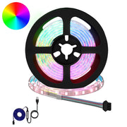 LED traka 12 pcs Crna i prozirna 1300 mm Bakar i plastika