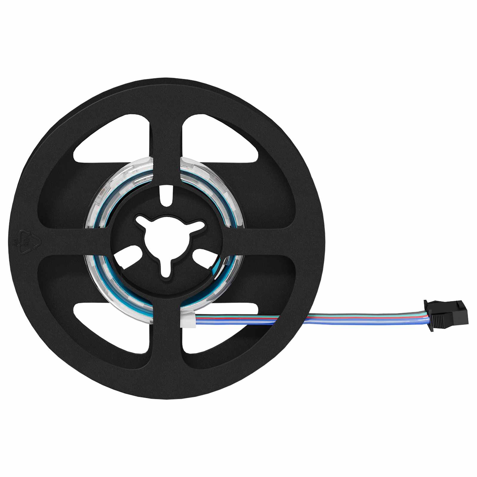 LED traka 2 pcs Crna i prozirna 250 mm Bakar i plastika