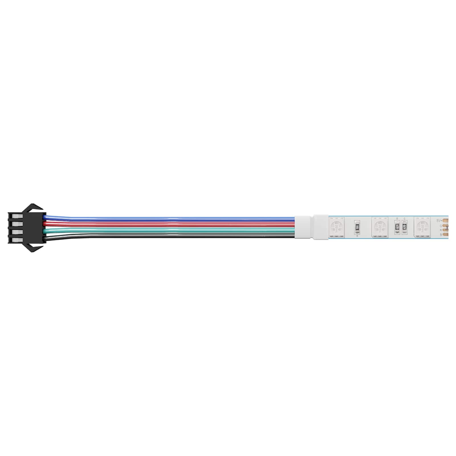 LED traka 2 pcs Crna i višenamjenska 1745 mm Bakar i plastika