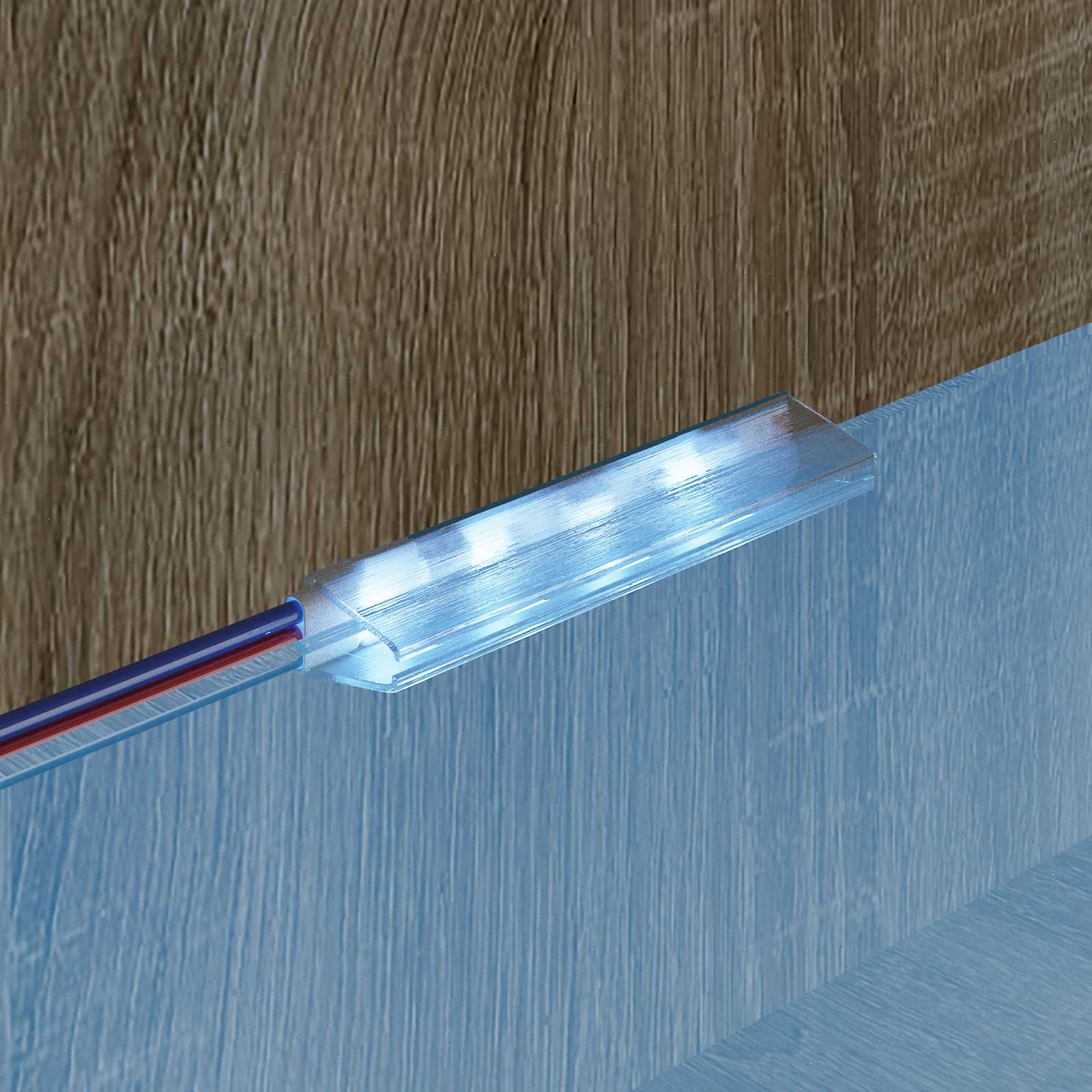 LED traka 12 pcs Crna i višenamjenska 1745 mm Bakar i plastika