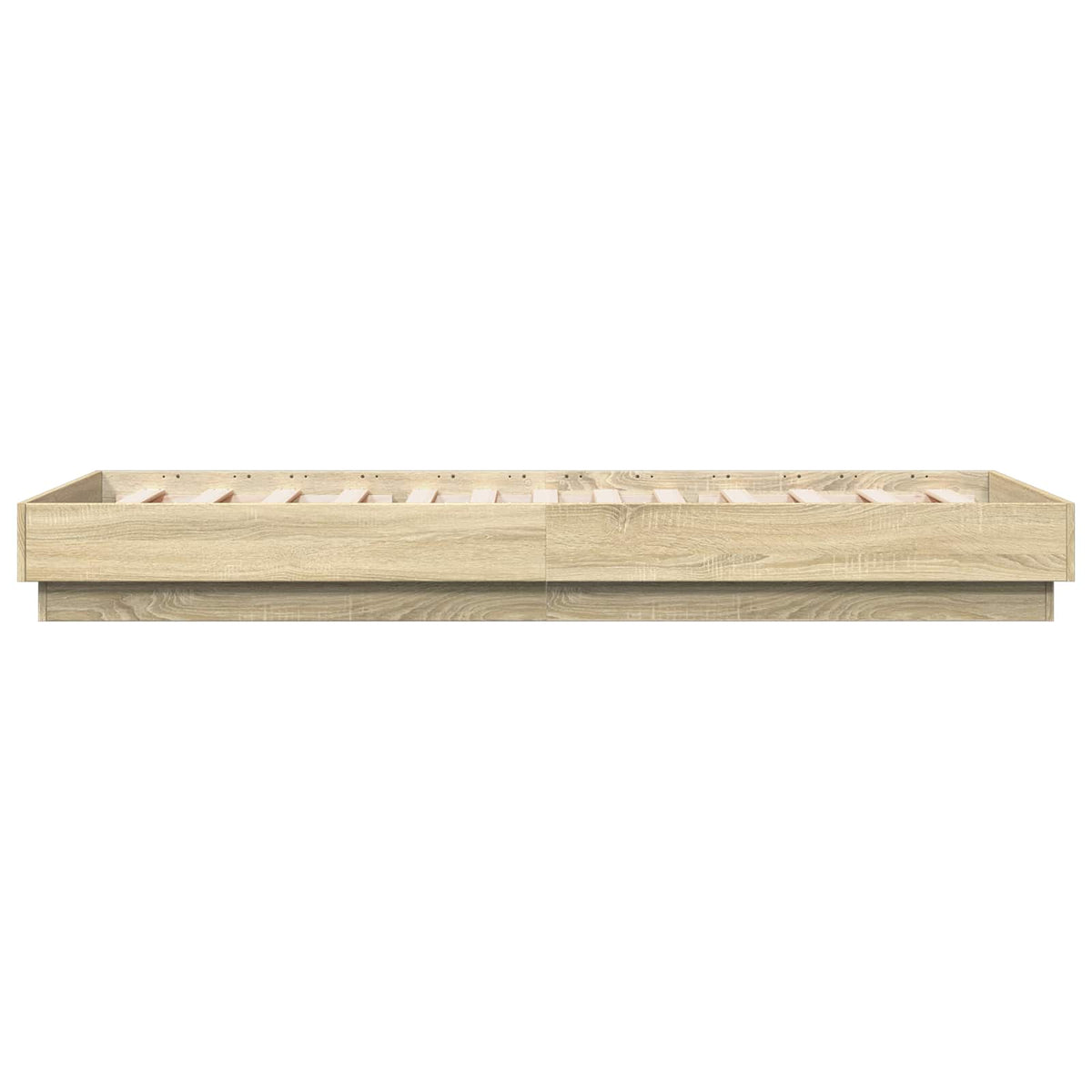 Okvir kreveta za pod Hrast sonoma 80 x 200 cm Konstruirano drvo