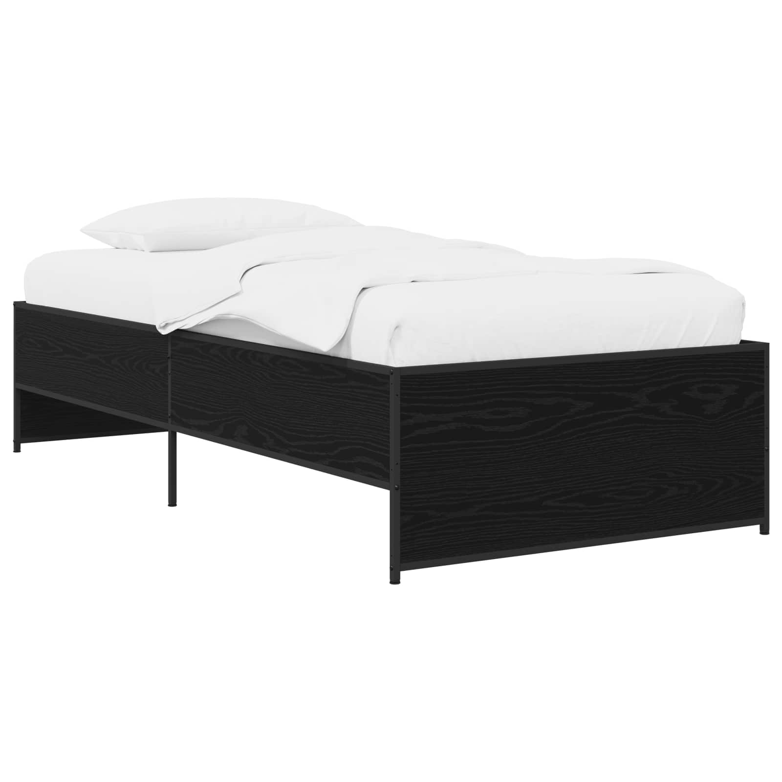 Krevetna konstrukcija Crni hrast 80 x 200 cm Konstruirano drvo