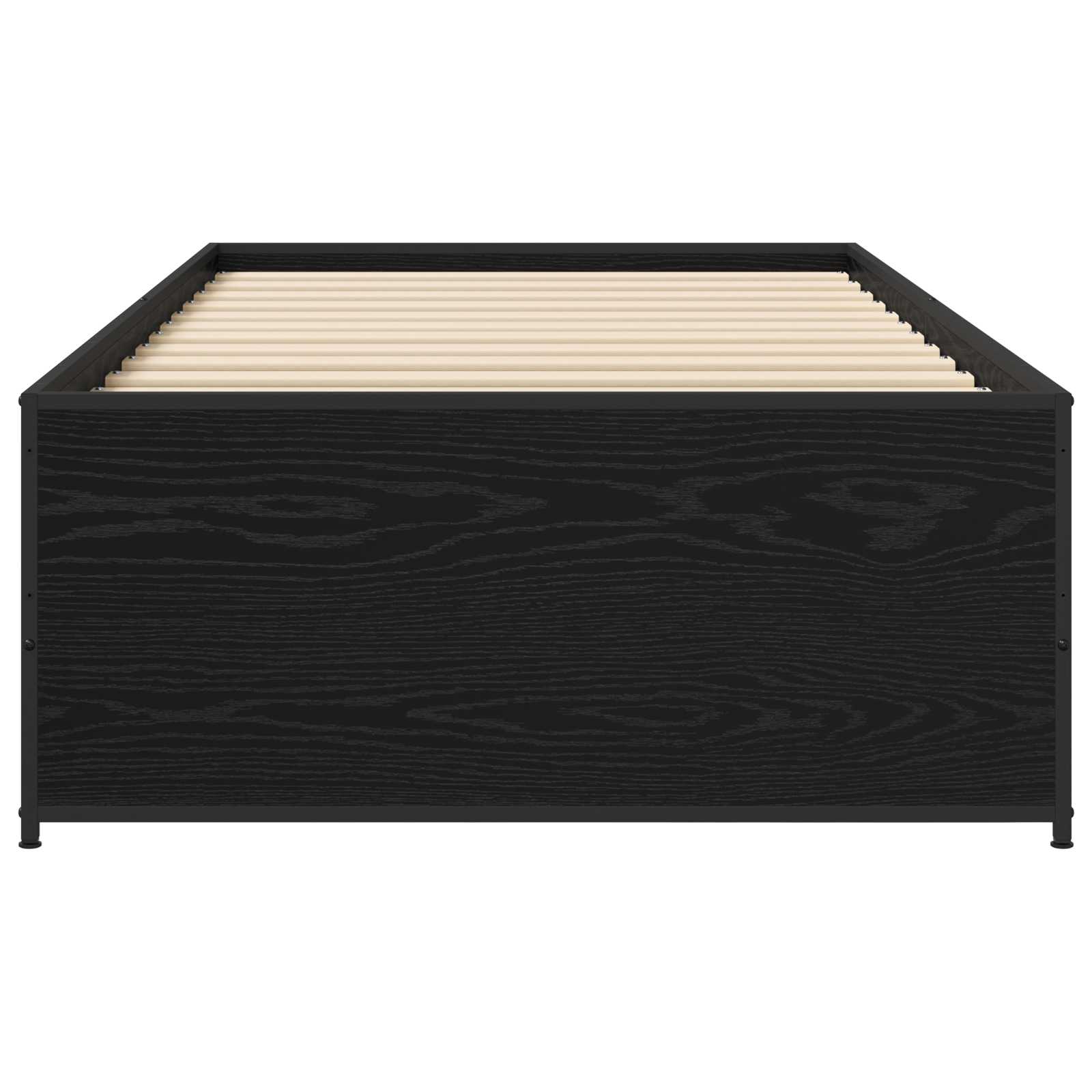 Krevetna konstrukcija Crni hrast 80 x 200 cm Konstruirano drvo