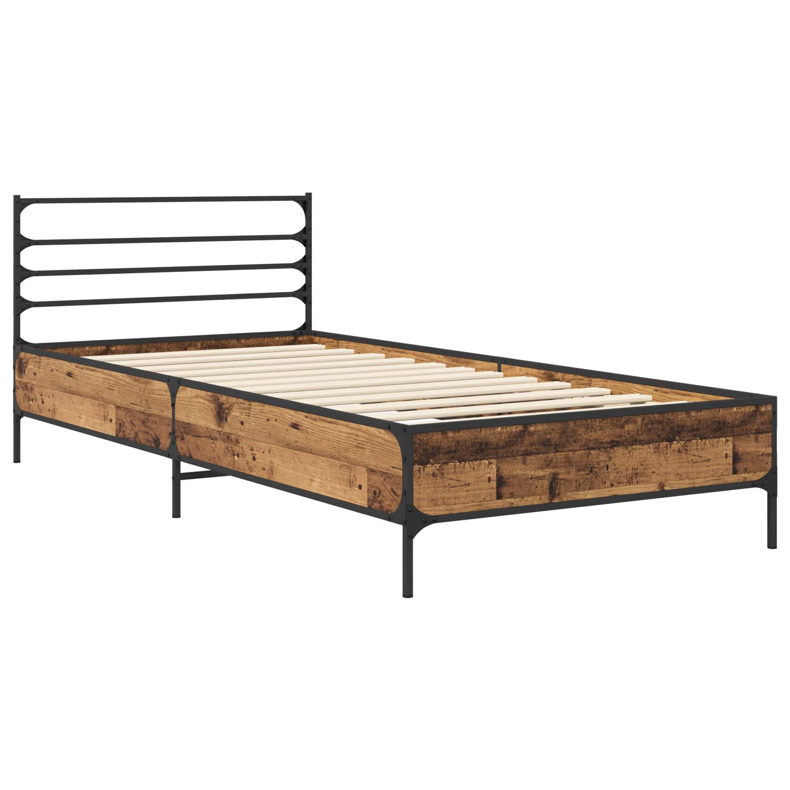 Krevetna konstrukcija Staro drvo 80 x 200 cm Konstruirano drvo