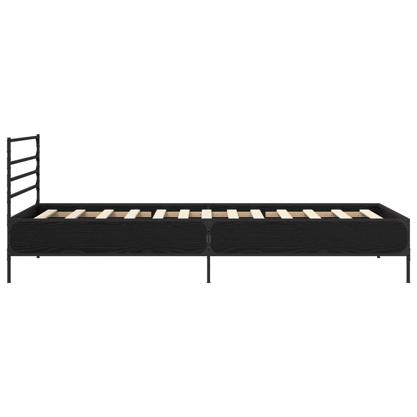 Krevetna konstrukcija Crni hrast 80 x 200 cm Konstruirano drvo
