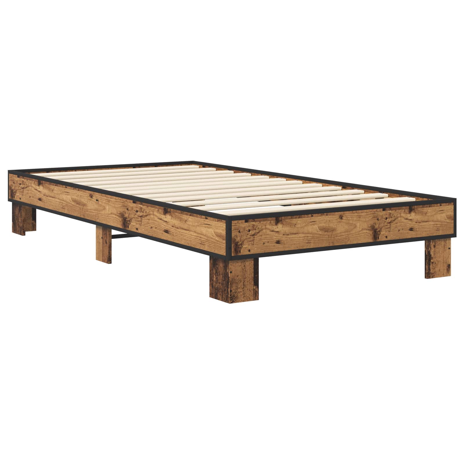 Krevetna konstrukcija Staro drvo 80 x 200 cm Konstruirano drvo
