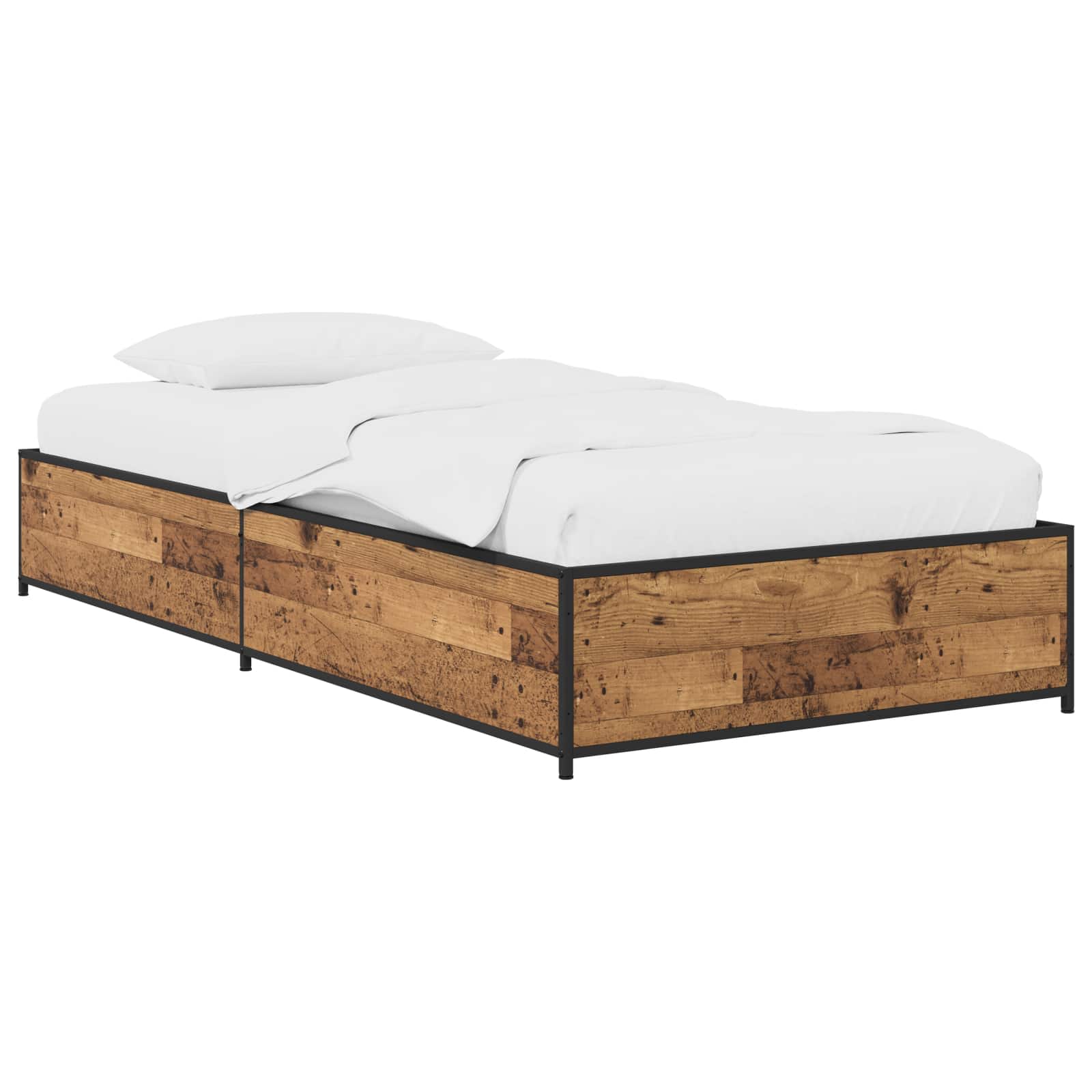 Krevetna konstrukcija Staro drvo 80 x 200 cm Konstruirano drvo