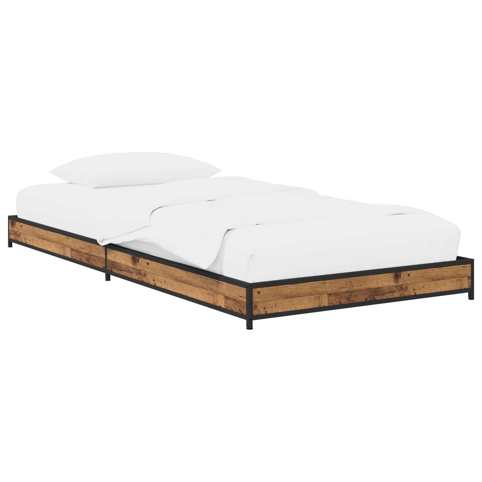 Krevetna konstrukcija Staro drvo 80 x 200 cm Konstruirano drvo