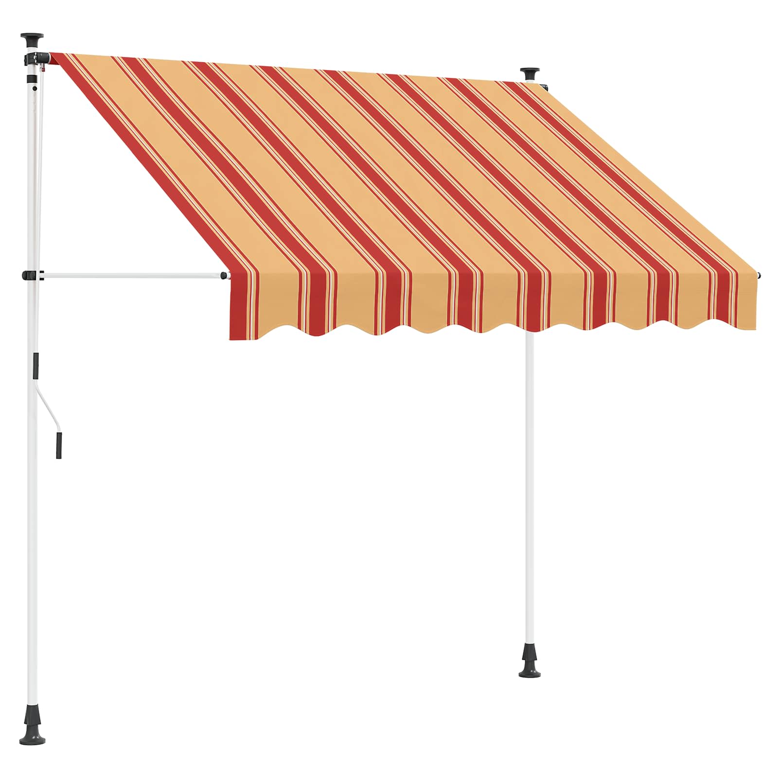 Ručno sklopiva tenda Šareni 300 x 115 x 300 cm