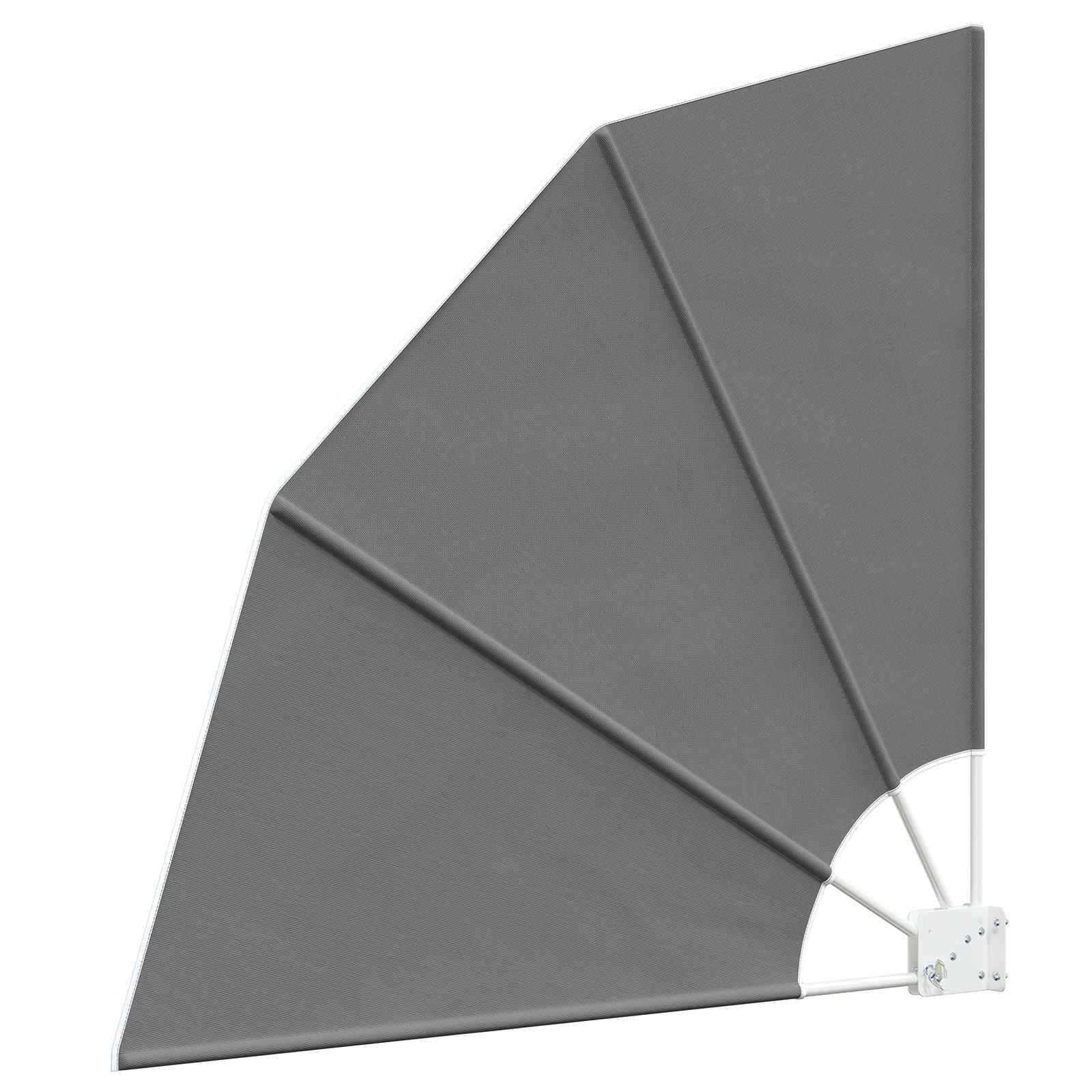 Zaslon za privatnost na balkonu 140 x 140 cm Poliester