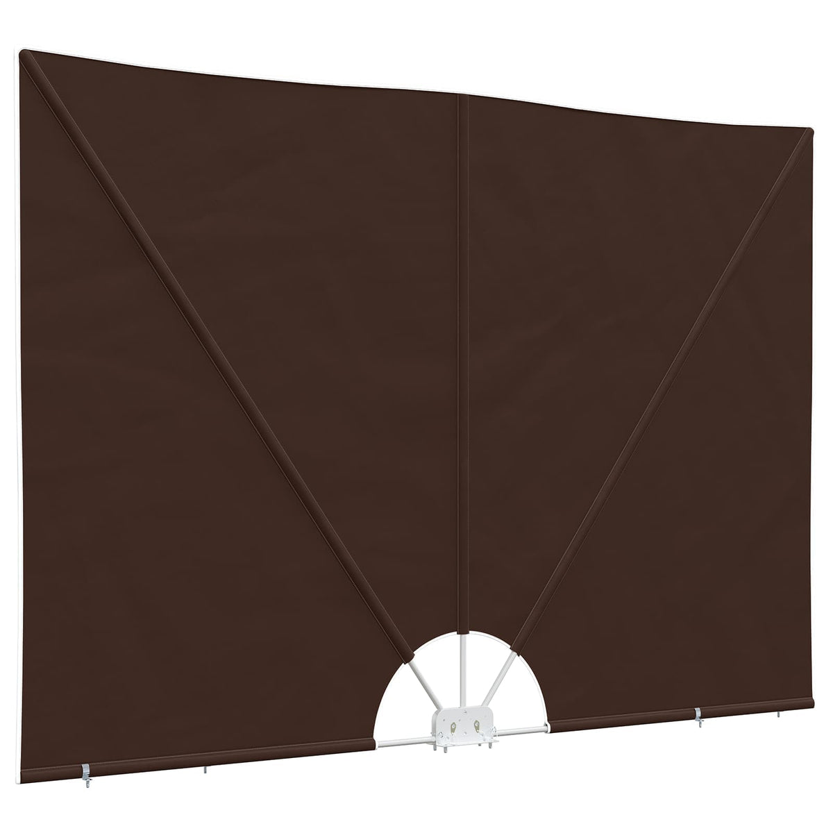 Zaslon za privatnost na balkonu 200 x 400 cm Poliester