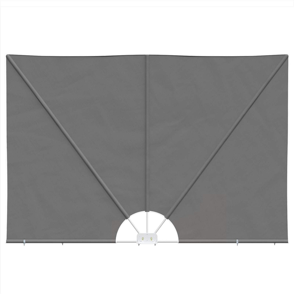 Zaslon za privatnost na balkonu 200 x 400 cm Poliester