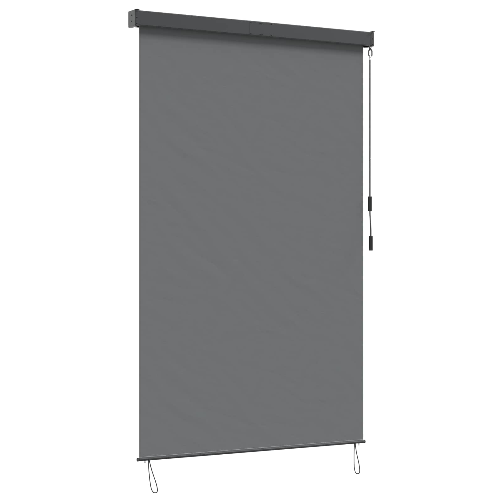 Rolo zavjesa Svjetlosiva 180 x 250 cm Tkanina i aluminij