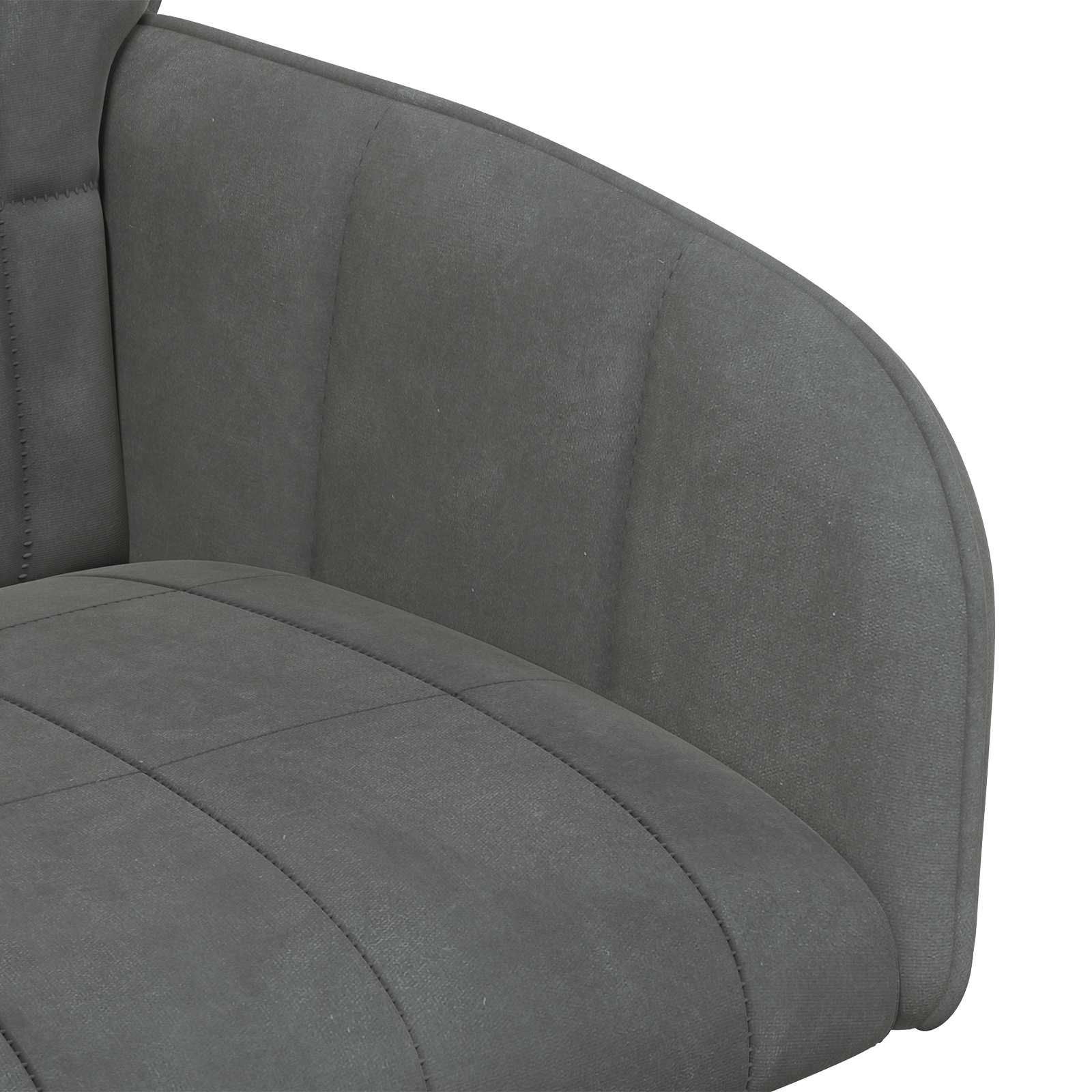 Trpezarijske stolice 2 pcs Baršun Tamnosiva 57 x 50 x 85 cm