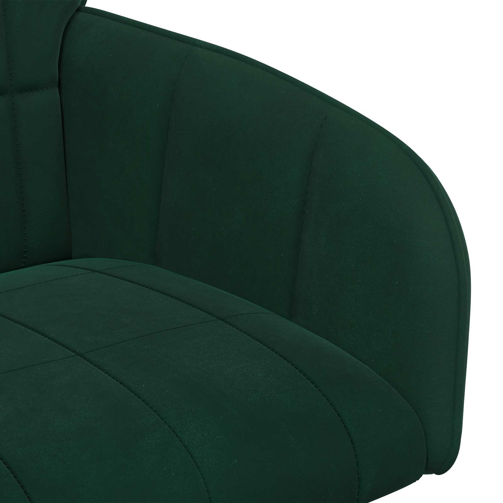 Trpezarijske stolice 2 pcs Baršun Tamnozelena 57 x 50 x 85 cm