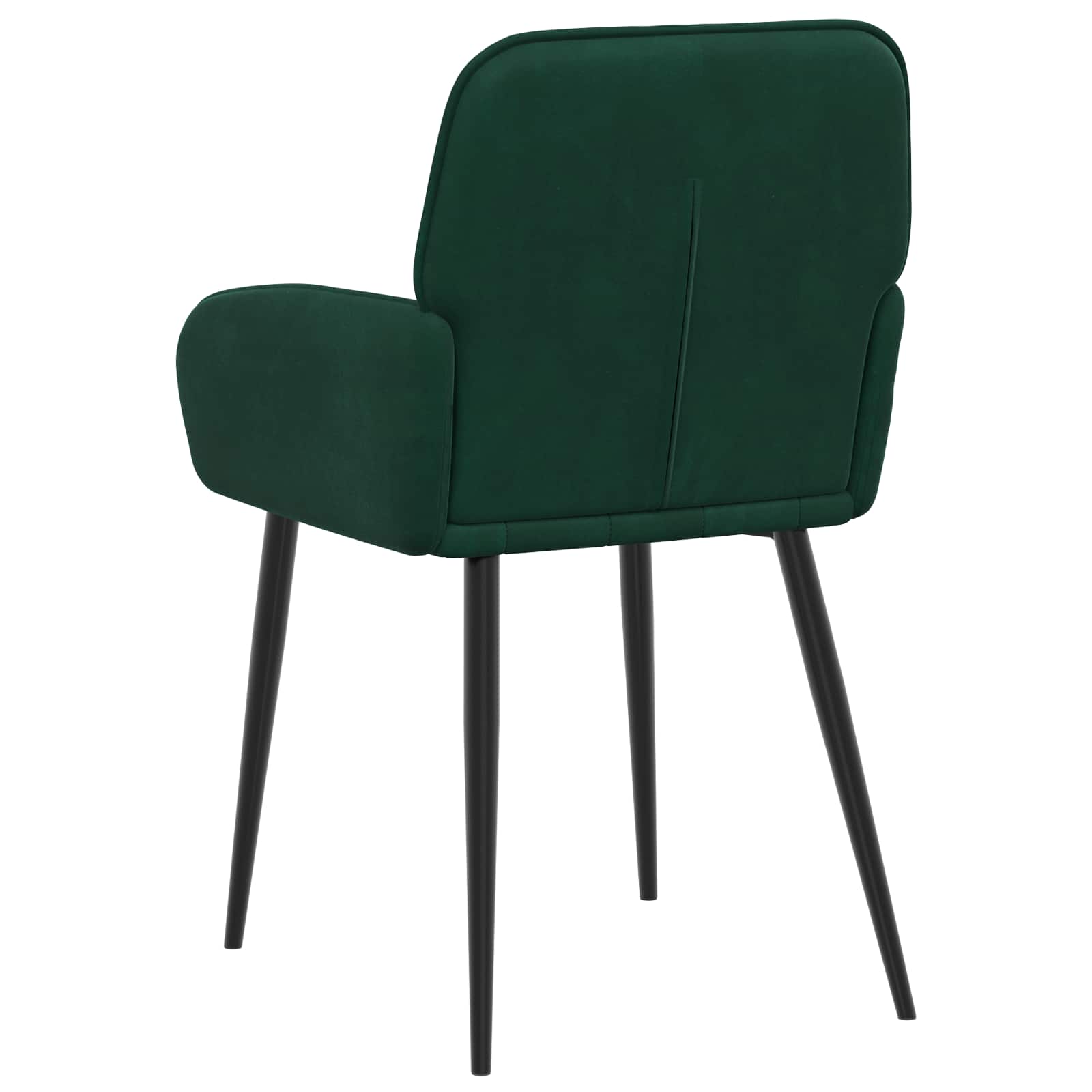 Trpezarijske stolice 2 pcs Baršun Tamnozelena 57 x 50 x 85 cm