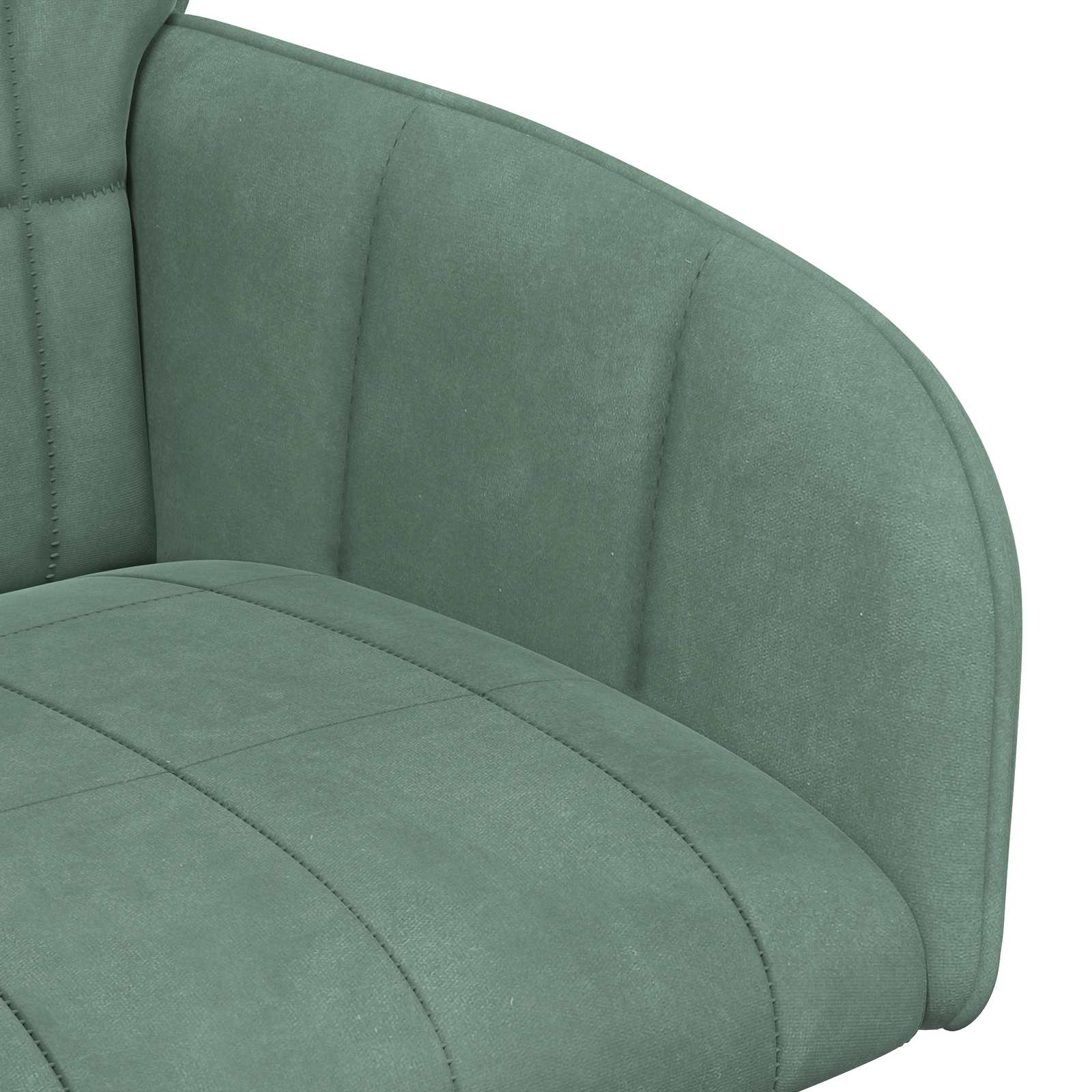 Trpezarijske stolice 2 pcs Baršun Morska zelena 57 x 50 x 85 cm