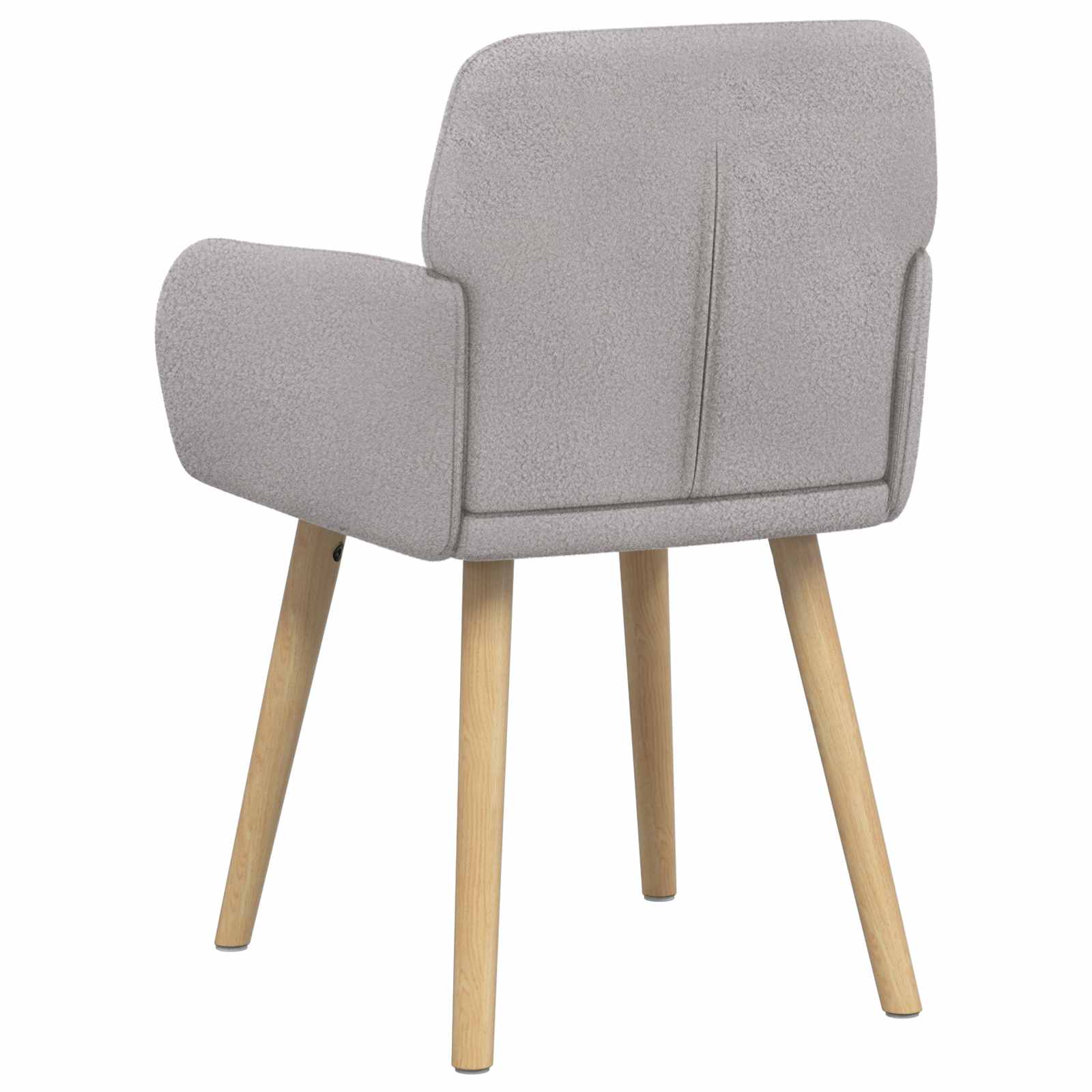 Trpezarijske stolice 2 pcs Bouclé Svjetlosiva 59 x 57 x 85 cm